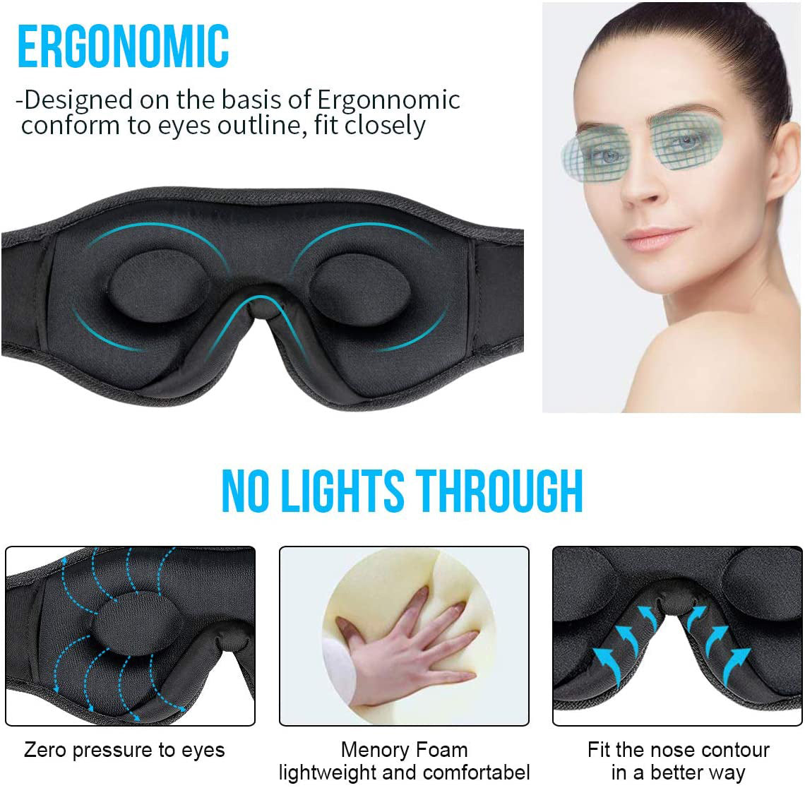 NightWave Comfort Sleep Mask Plus